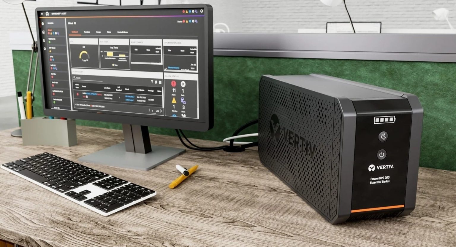 Vertiv USV-Anlagen und Rack-Ausstattung im Überblick Vertiv USV-Anlagen